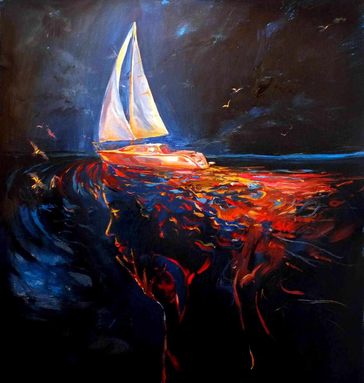 Nocna fantazja autorstwa Artemis Painter