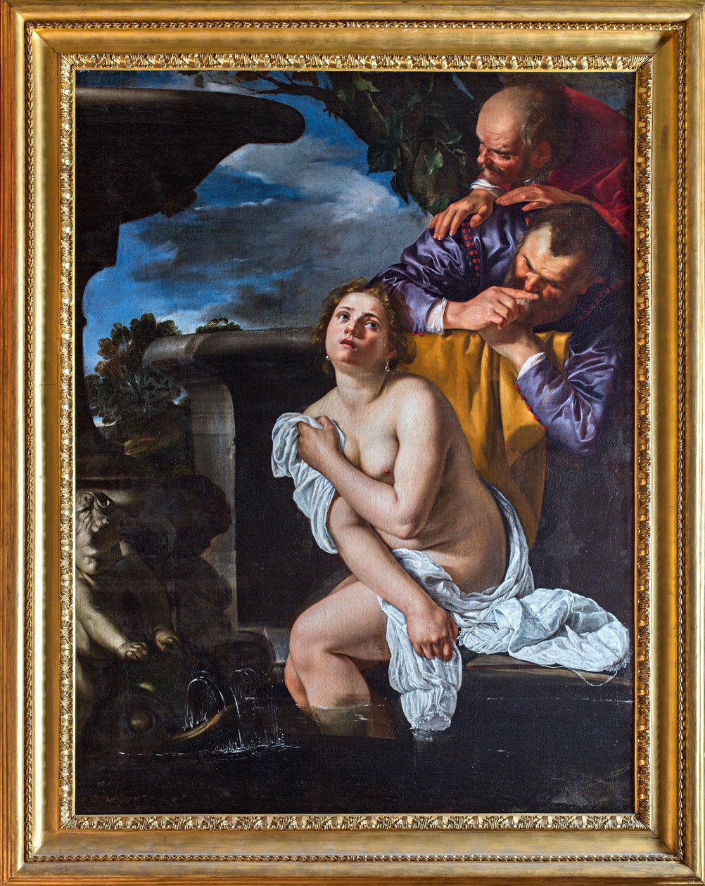 Susannah i starsi, 1622 autorstwa Artemisia Gentileschi