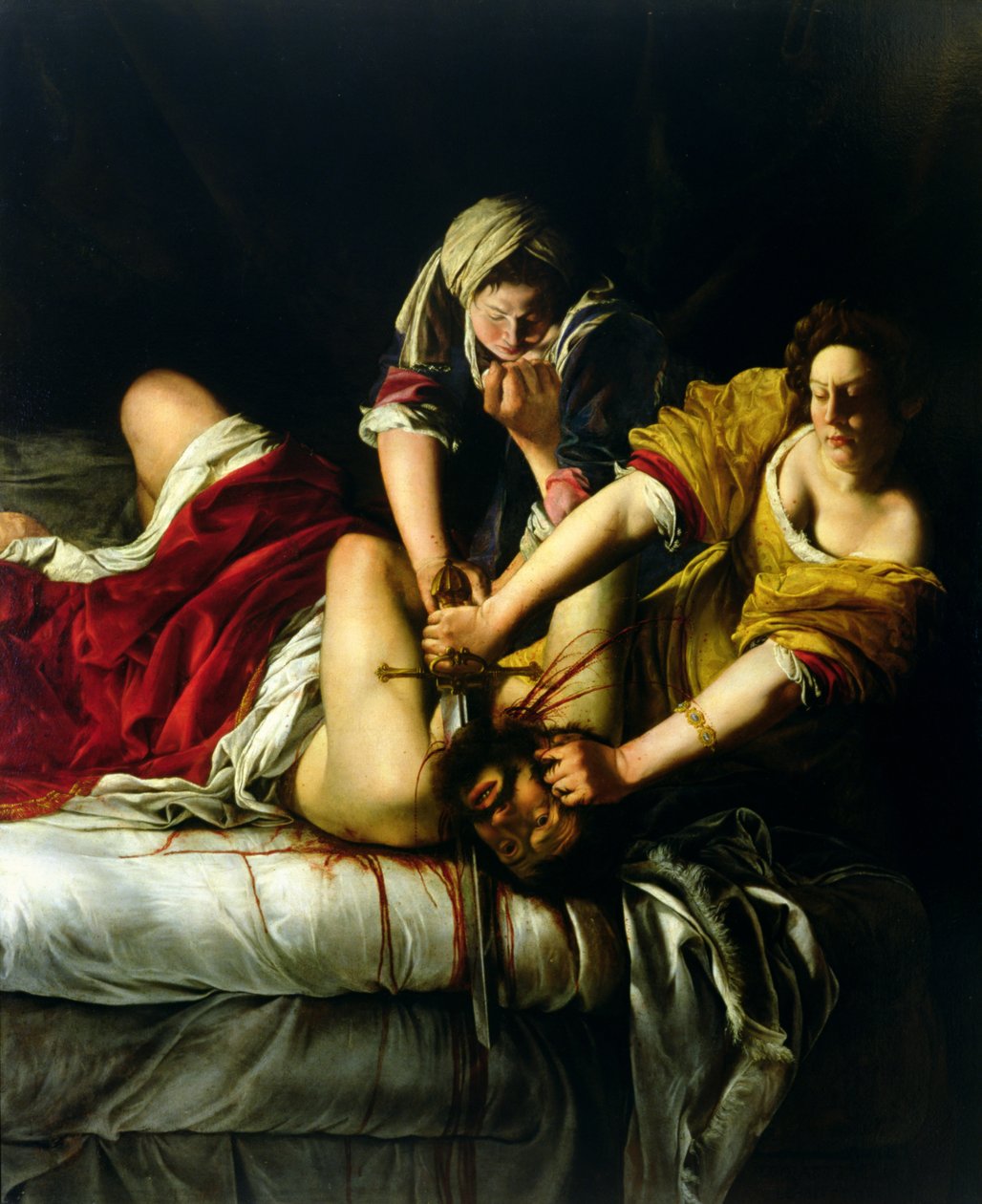Judyta i Holofernes autorstwa Artemisia Gentileschi