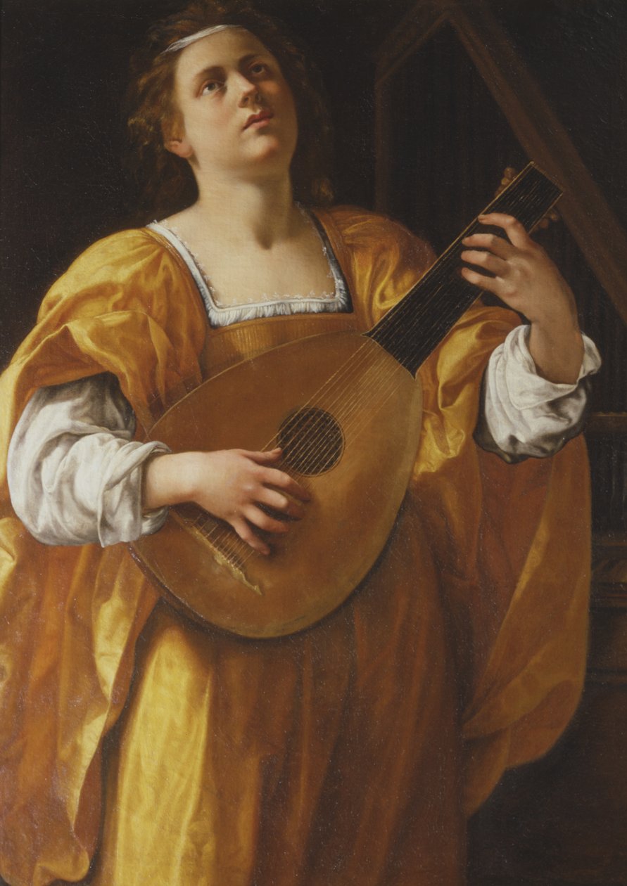 Św. Cecylii autorstwa Artemisia Gentileschi