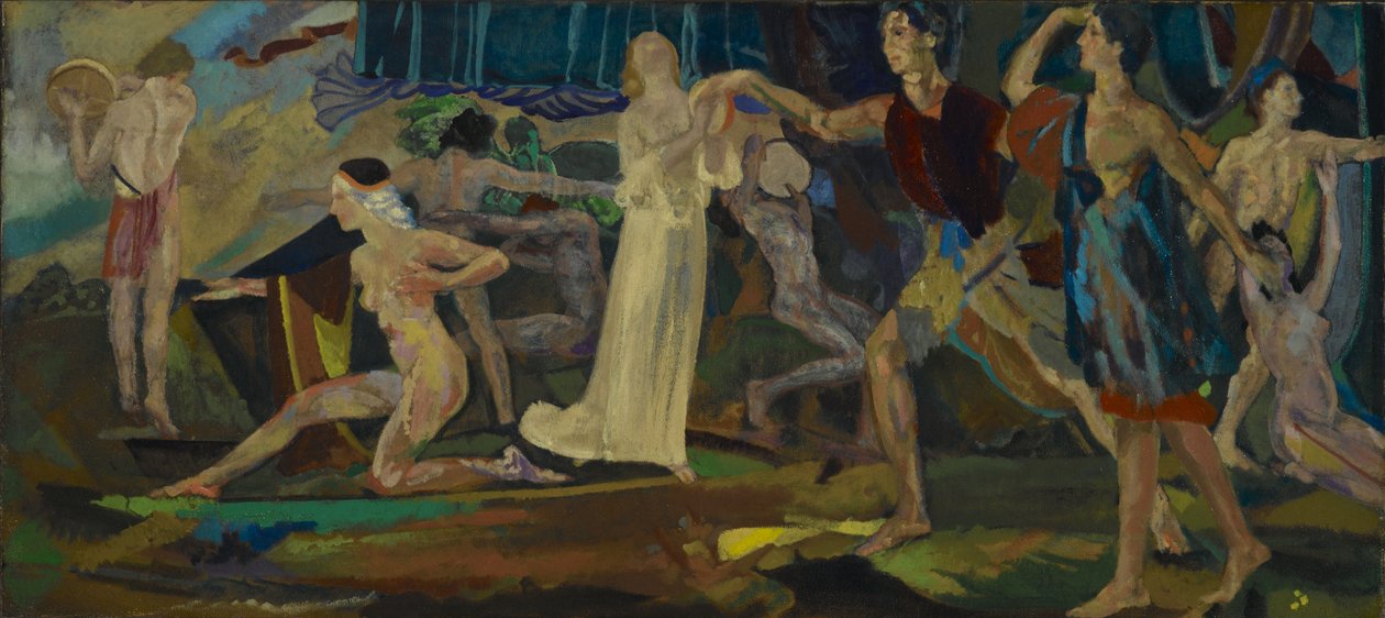 Świeżość rannych autorstwa Arthur Bowen Davies
