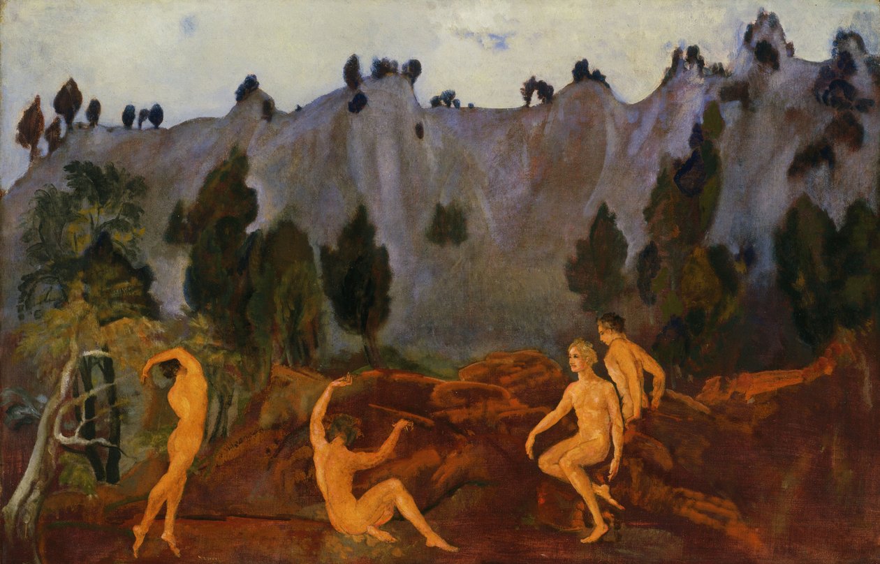 Wahanie Orestesa autorstwa Arthur Bowen Davies