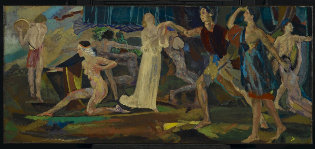 Świeżość rannych autorstwa Arthur Bowen Davies