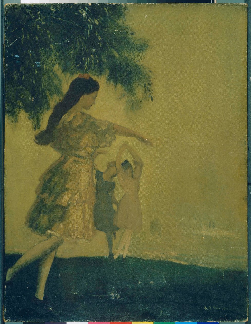Tancerze autorstwa Arthur Bowen Davies
