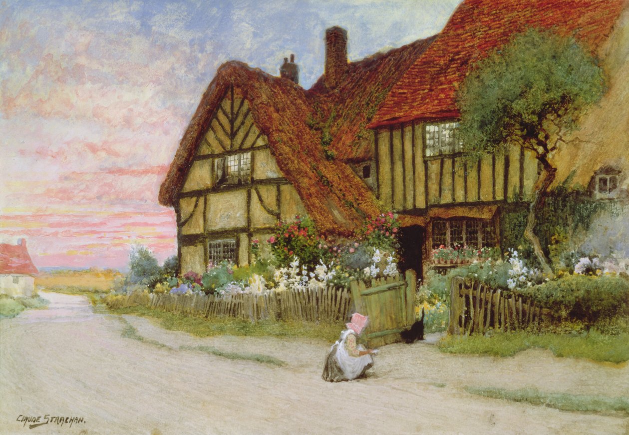Wieczór autorstwa Arthur Claude Strachan