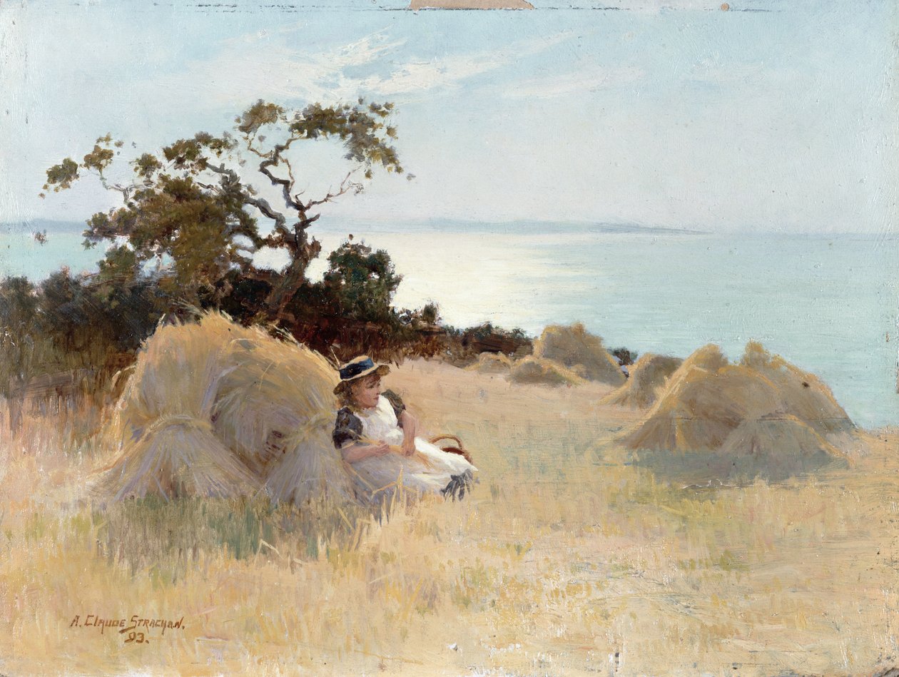 Pod wieczór, 1893 (tablica) autorstwa Arthur Claude Strachan