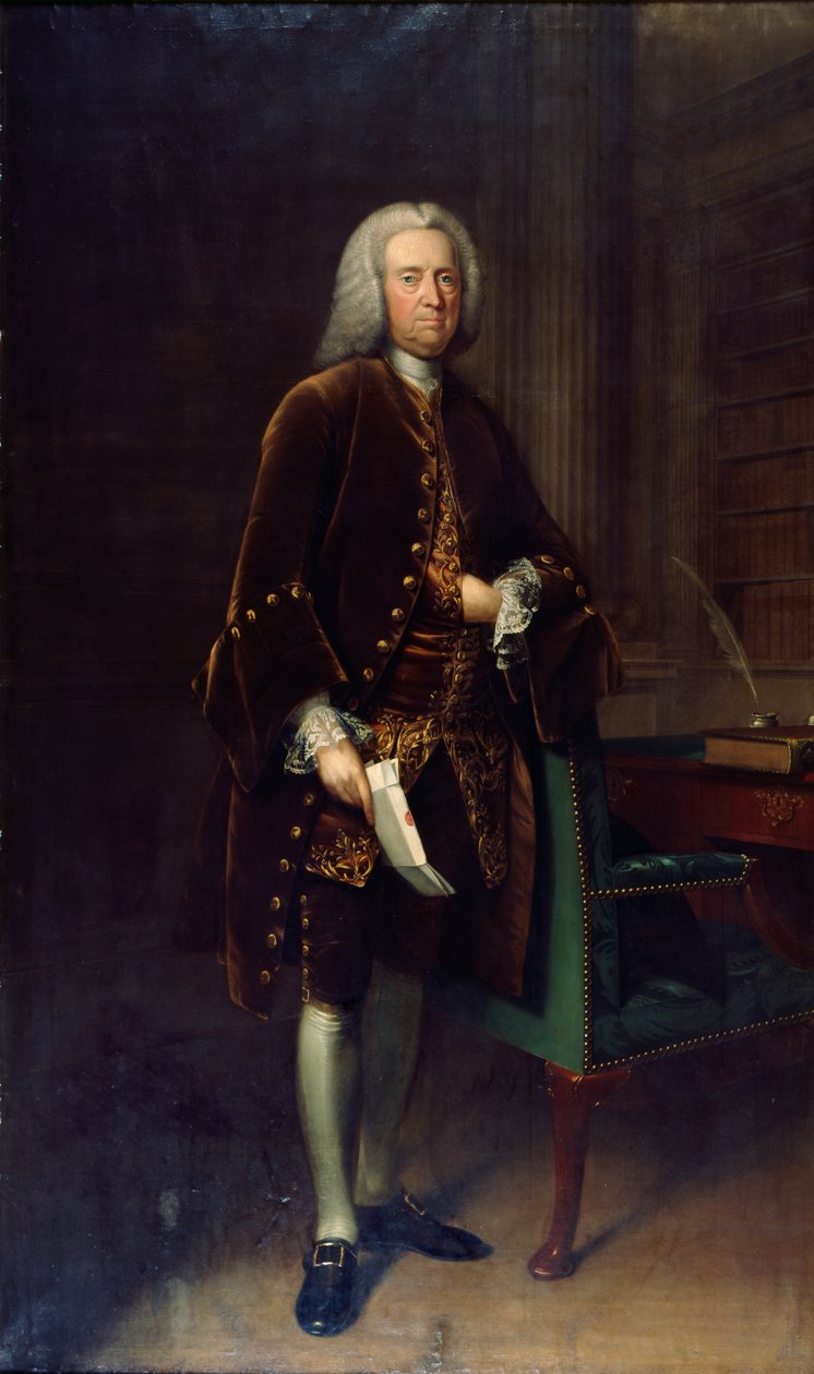 Mikołaj Fazackerley autorstwa Arthur Devis