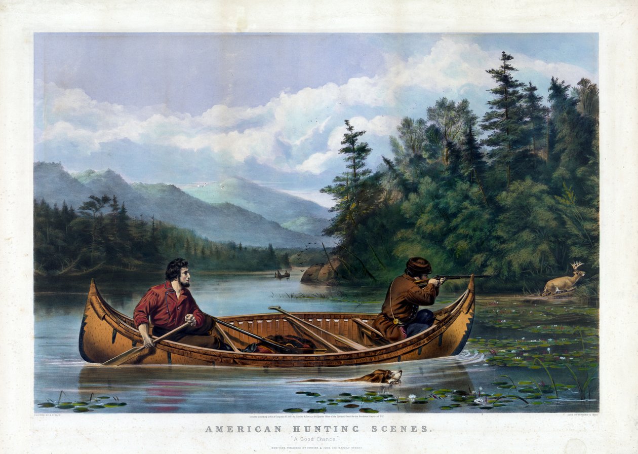 یو ښه بدلون، د Currier & Ives لخوا خپور شوی، c.1863 poli autorstwa Arthur Fitzwilliam after Tait
