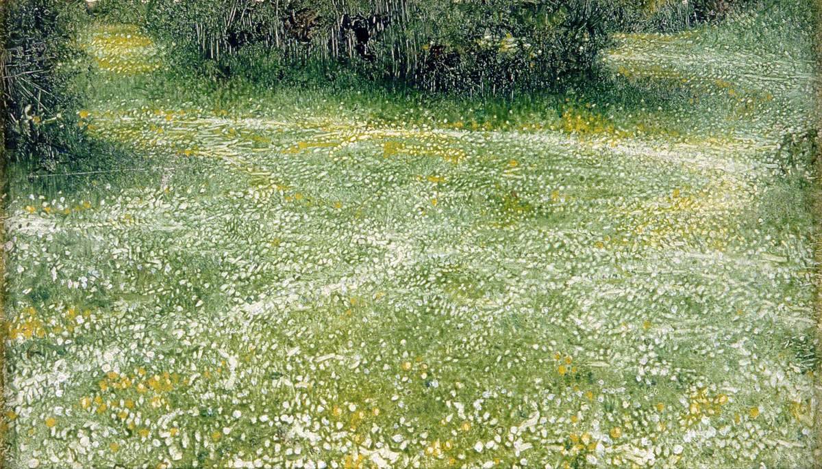 Stokrotki w Burnhamn: n autorstwa Arthur Hacker