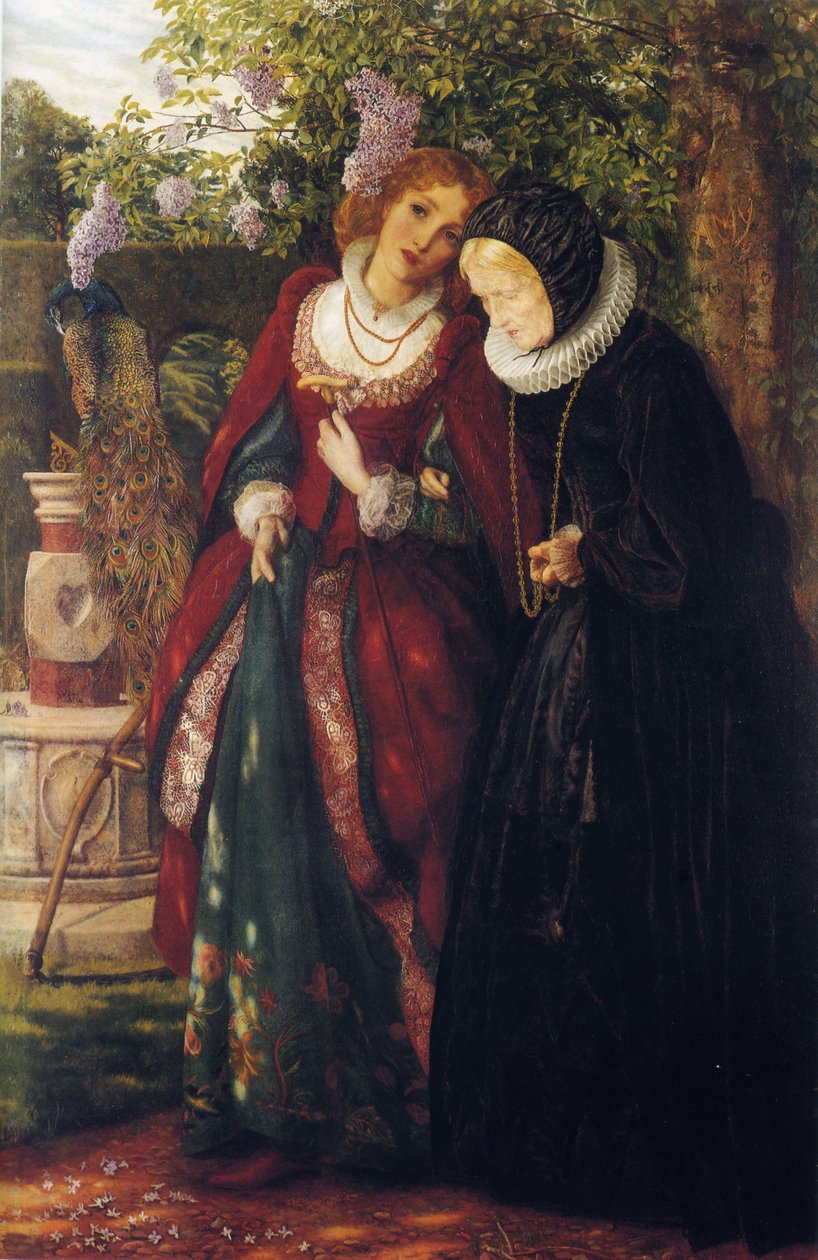 Srebro i złoto autorstwa Arthur Hughes