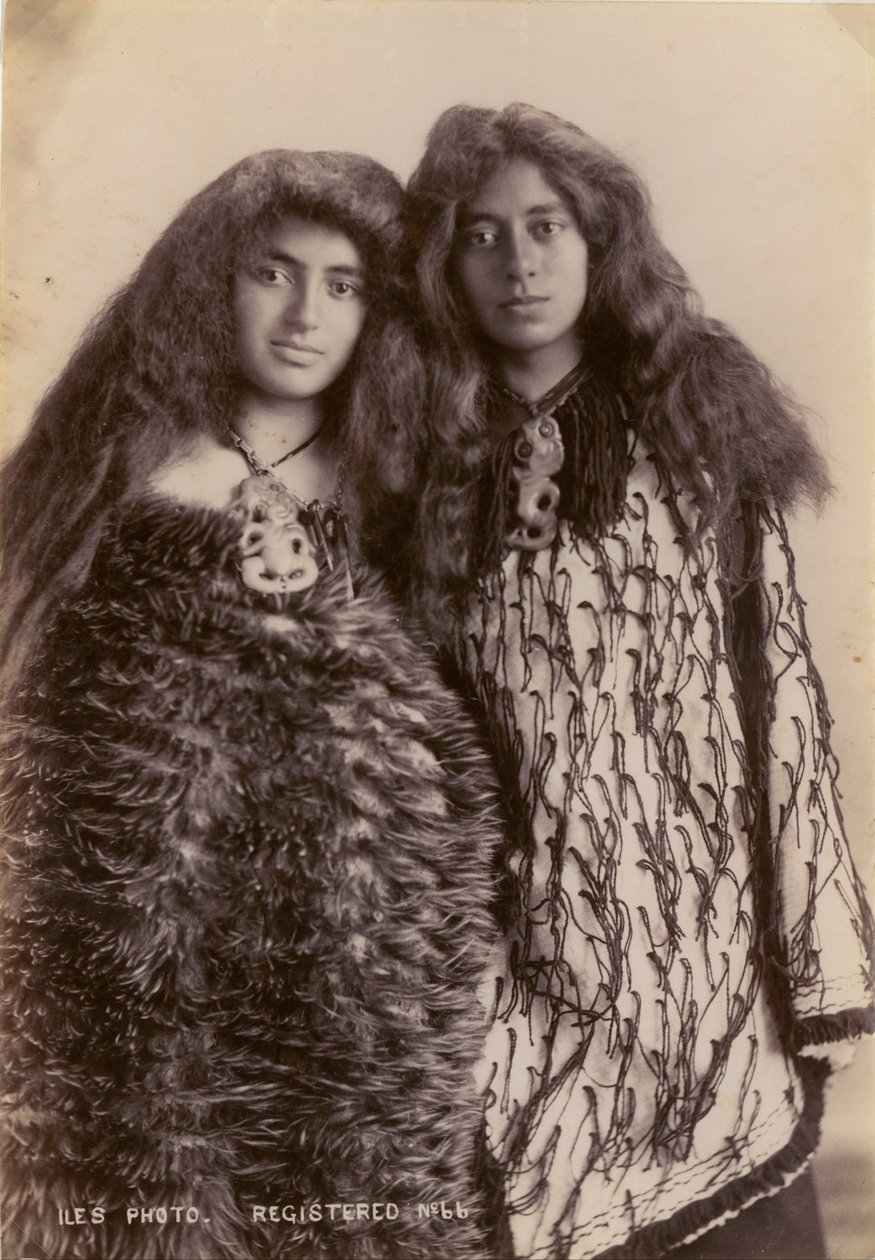 Maoryskie kobiety, Nowa Zelandia autorstwa Arthur James Iles