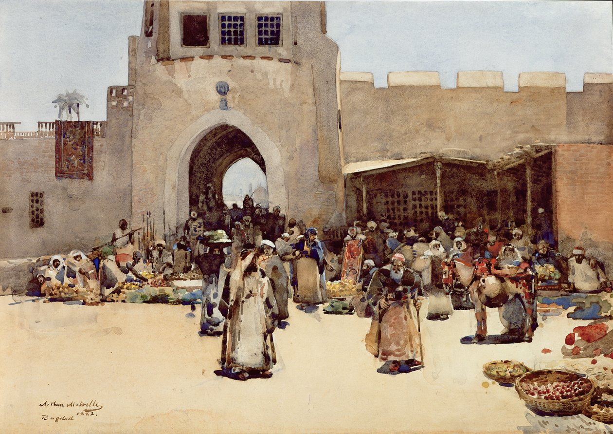 Brama Północna, Bagdad autorstwa Arthur Melville