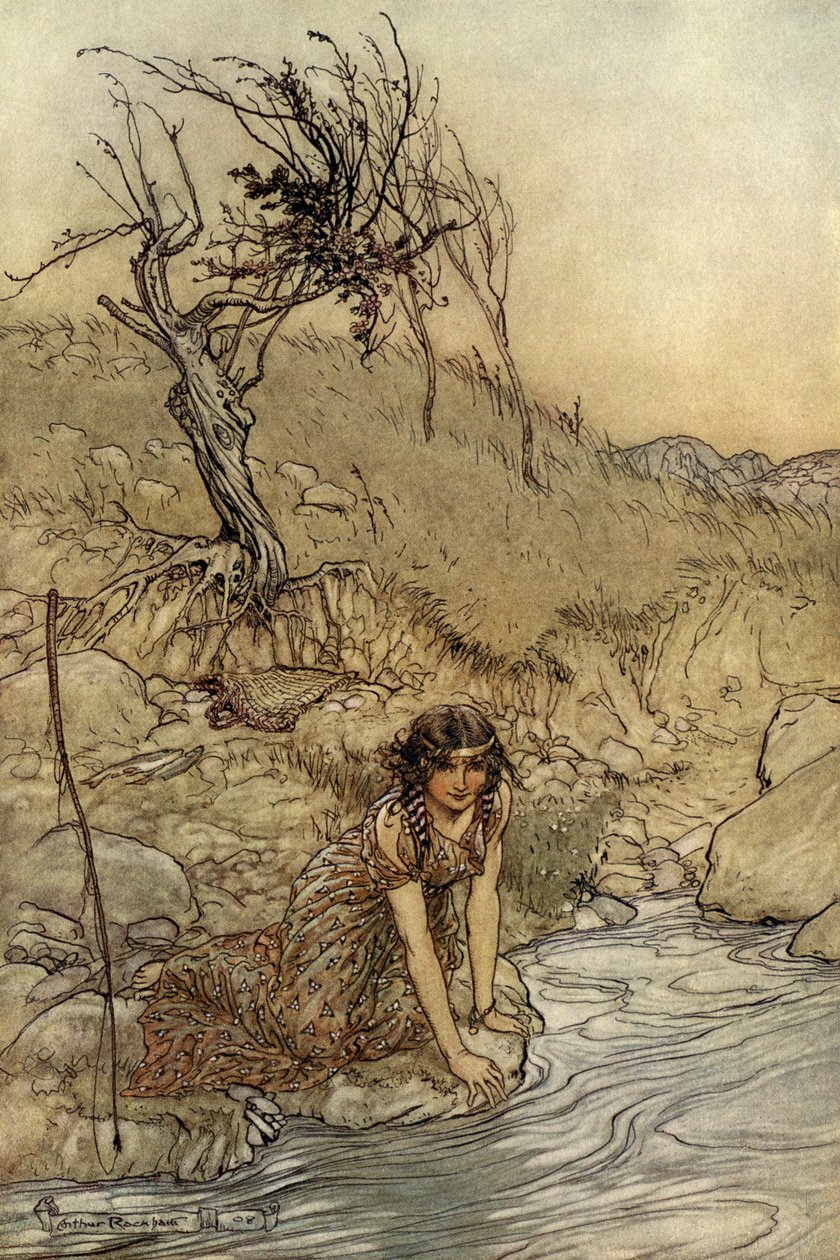 Sen nocy letniej autorstwa Arthur Rackham