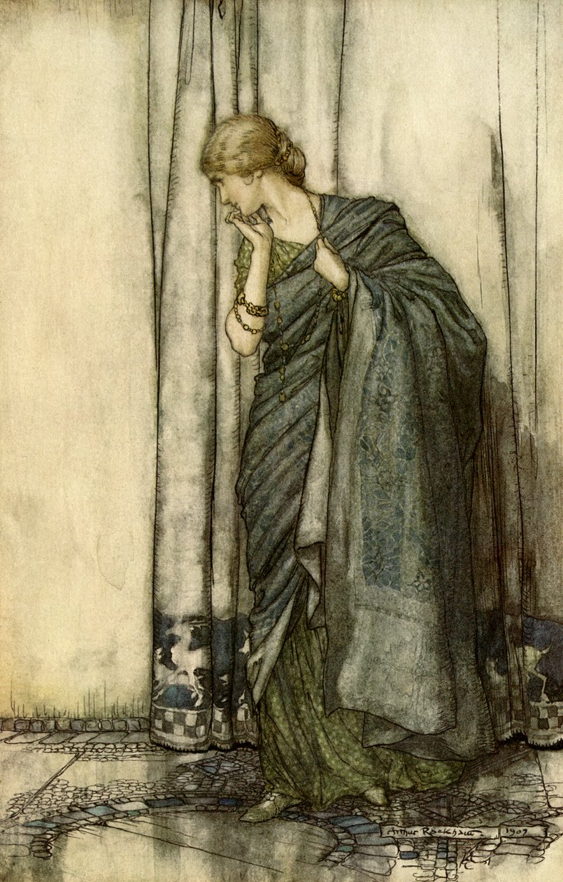 Sen nocy letniej autorstwa Arthur Rackham
