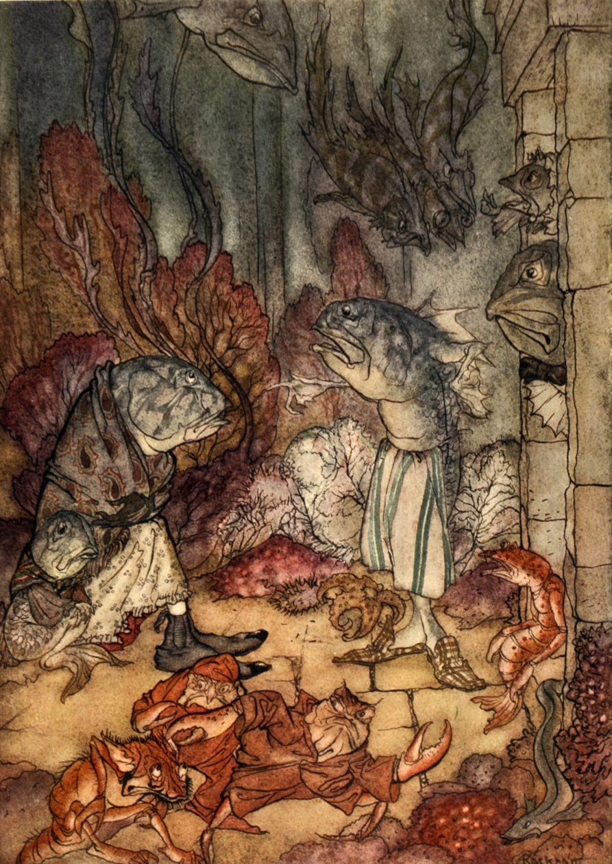 Zestaw łobuzów, ilustracja z "Cudownej księgi dla dziewcząt i chłopców" Nathaniela Hawthorne