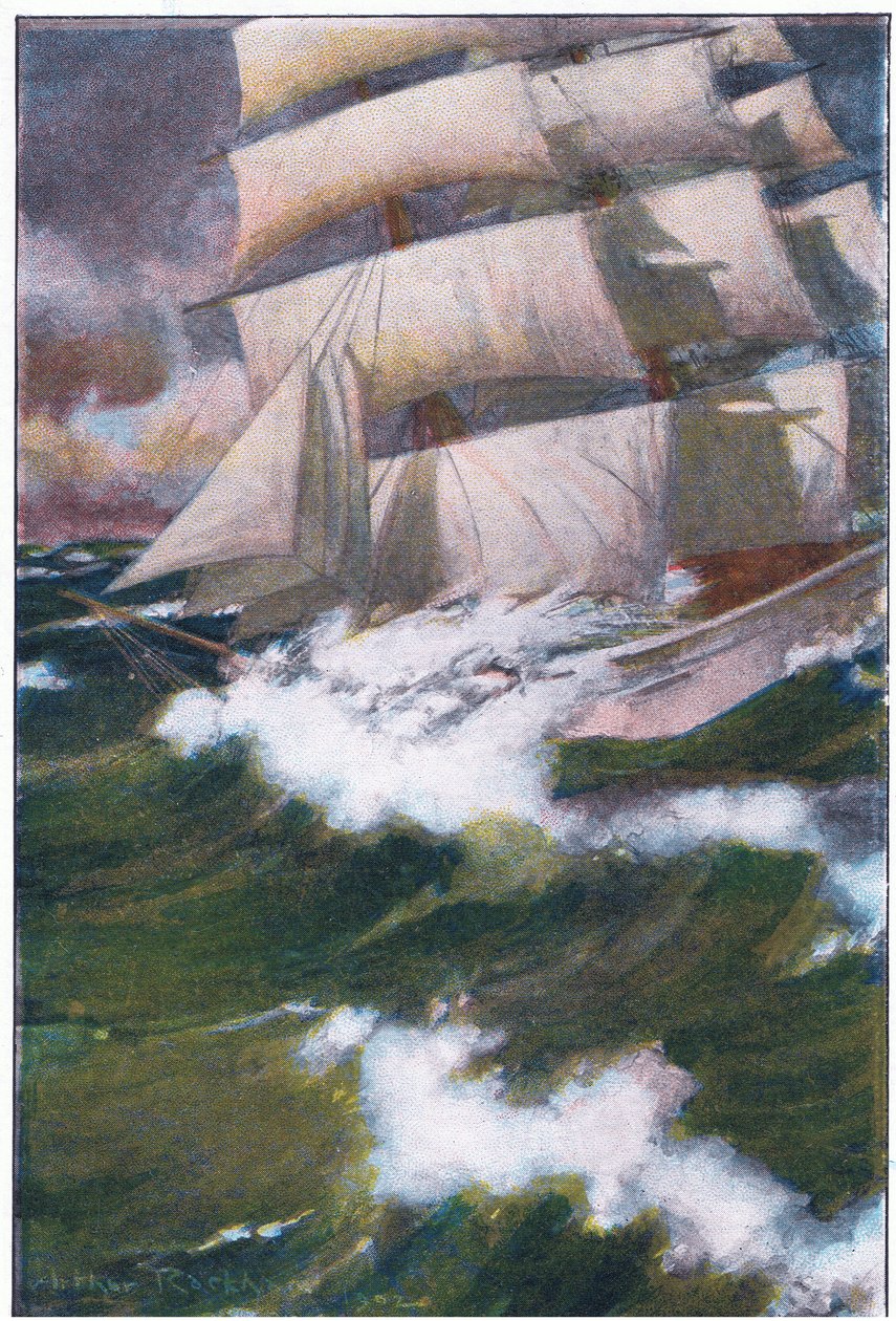 Umyłem statek z przodu i z tyłu autorstwa Arthur Rackham