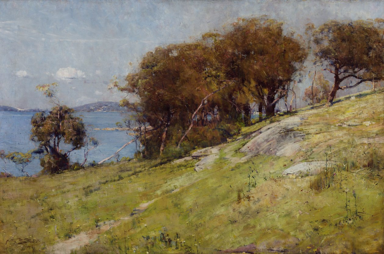 Cremorne duszpasterska autorstwa Arthur Streeton