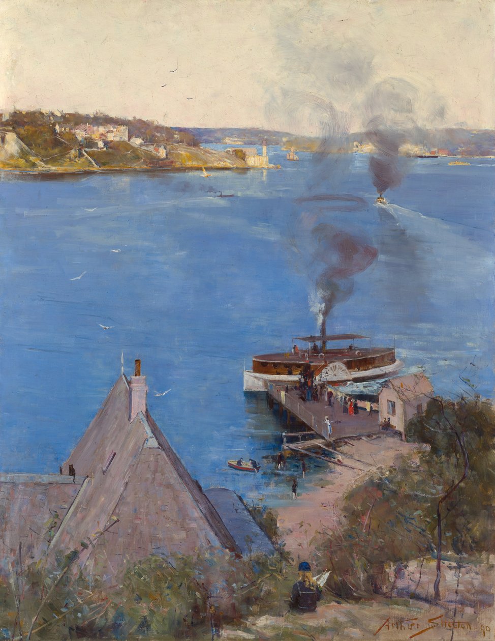 Z McMahons Point autorstwa Arthur Streeton