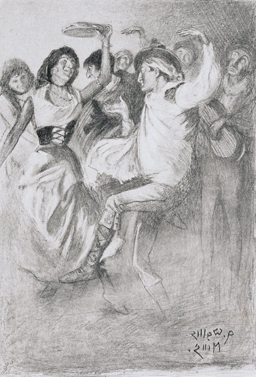 Cygański taniec małżeński, z The Zincali George