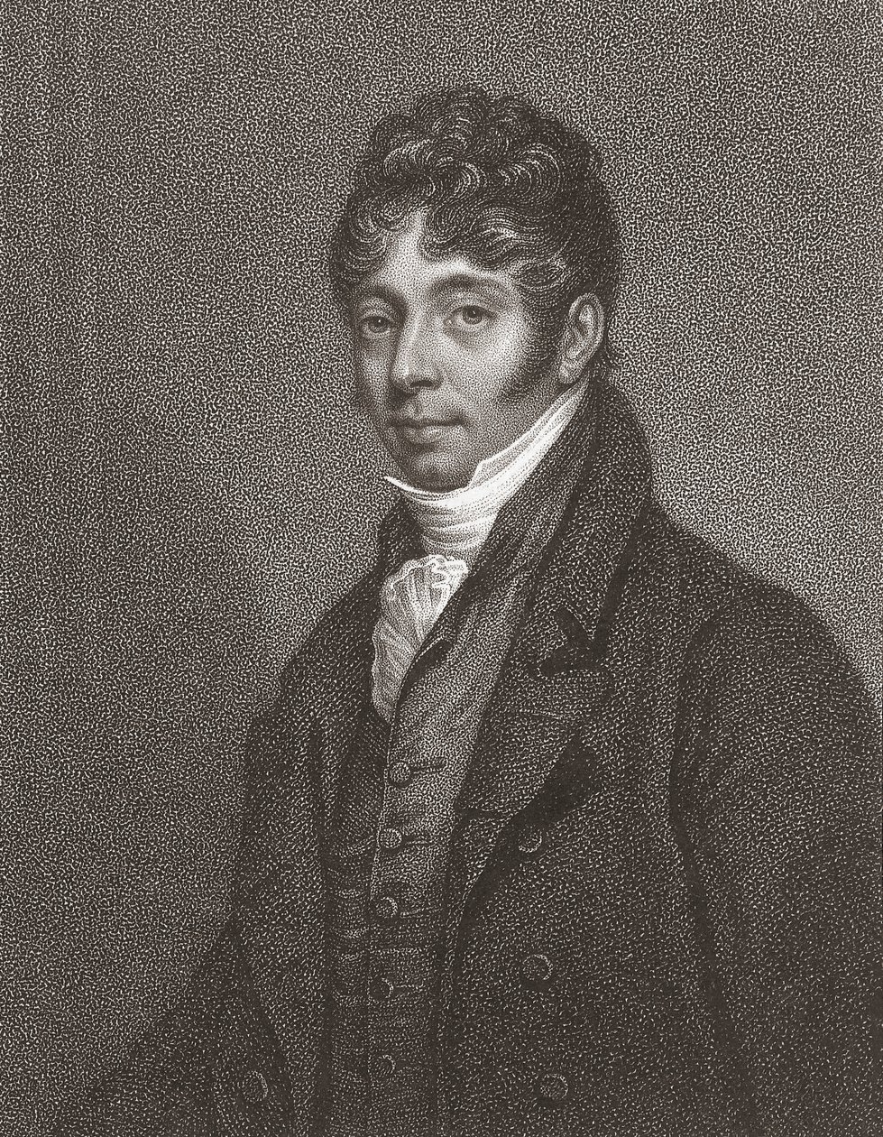 Johna Cunninghama Saundersa. Portret. (wydrukować) autorstwa Arthur (after) Devis