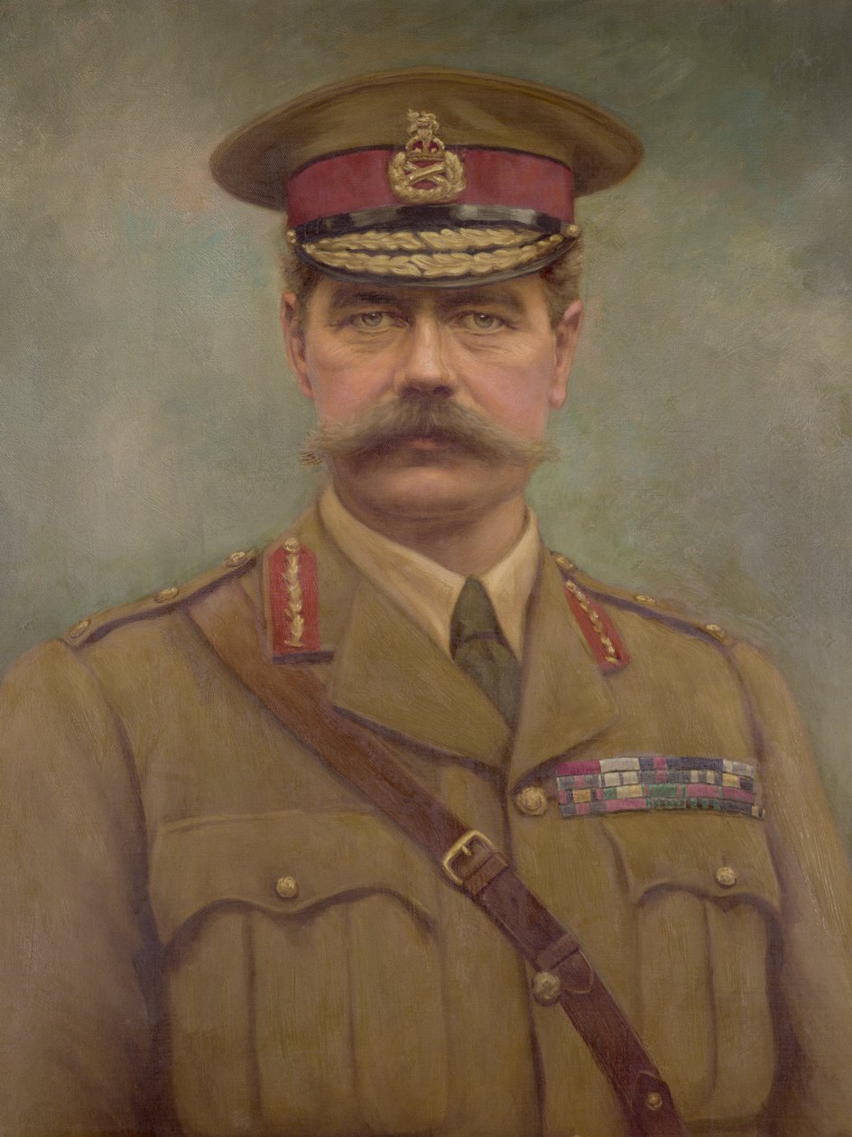 Portret Lorda Kitchenera, 1915 autorstwa Arthur Alfred Davis