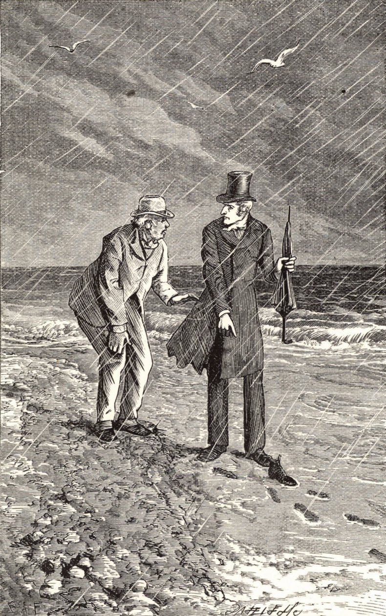 „Kamień księżycowy” Wilkiego Collinsa autorstwa Arthur Anderson Fraser