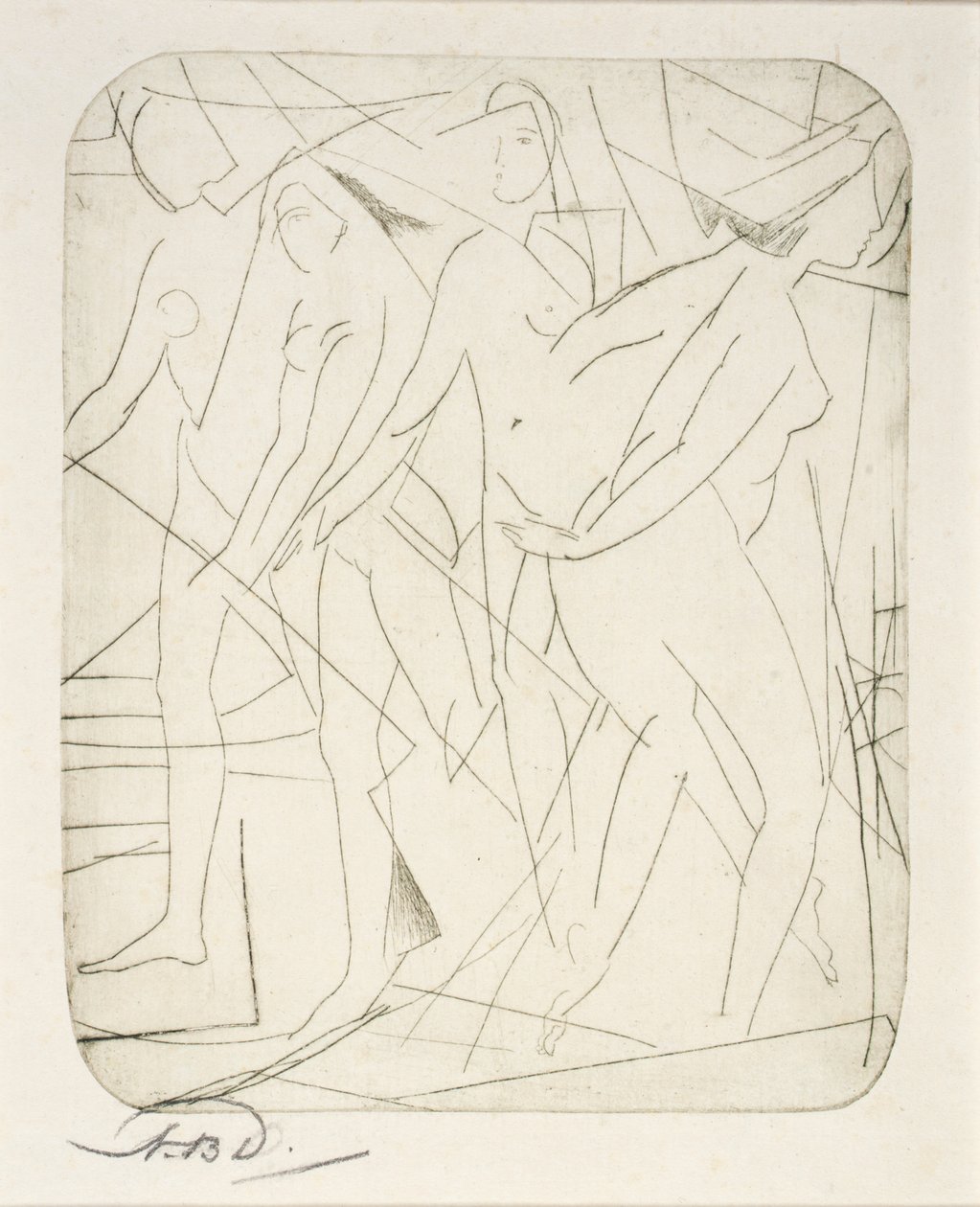 Andante autorstwa Arthur B. Davies