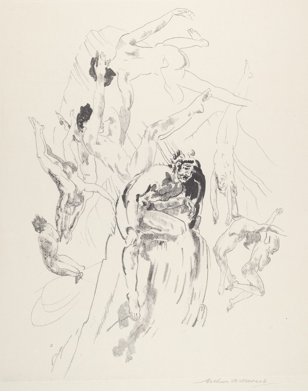 Ptaki autorstwa Arthur B. Davies