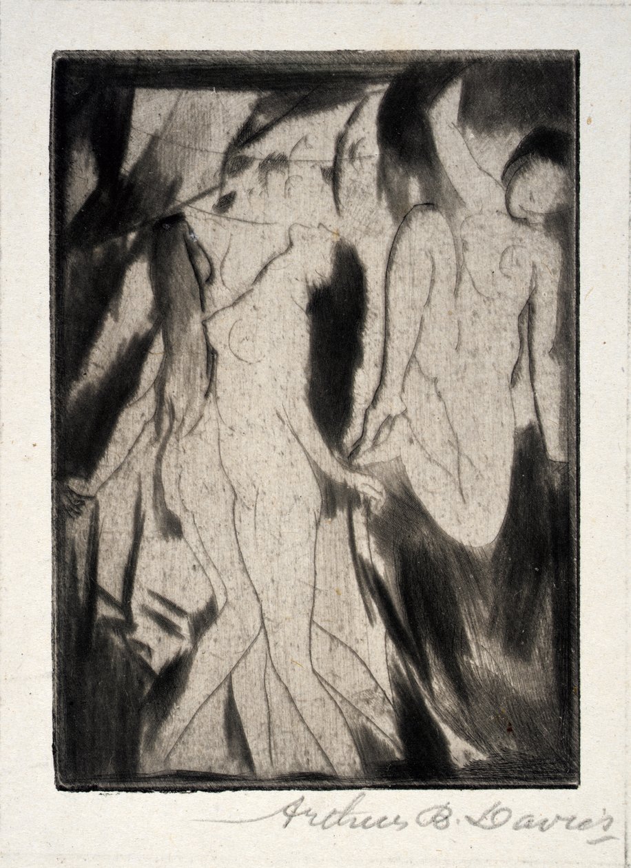 Ekstaza autorstwa Arthur B. Davies