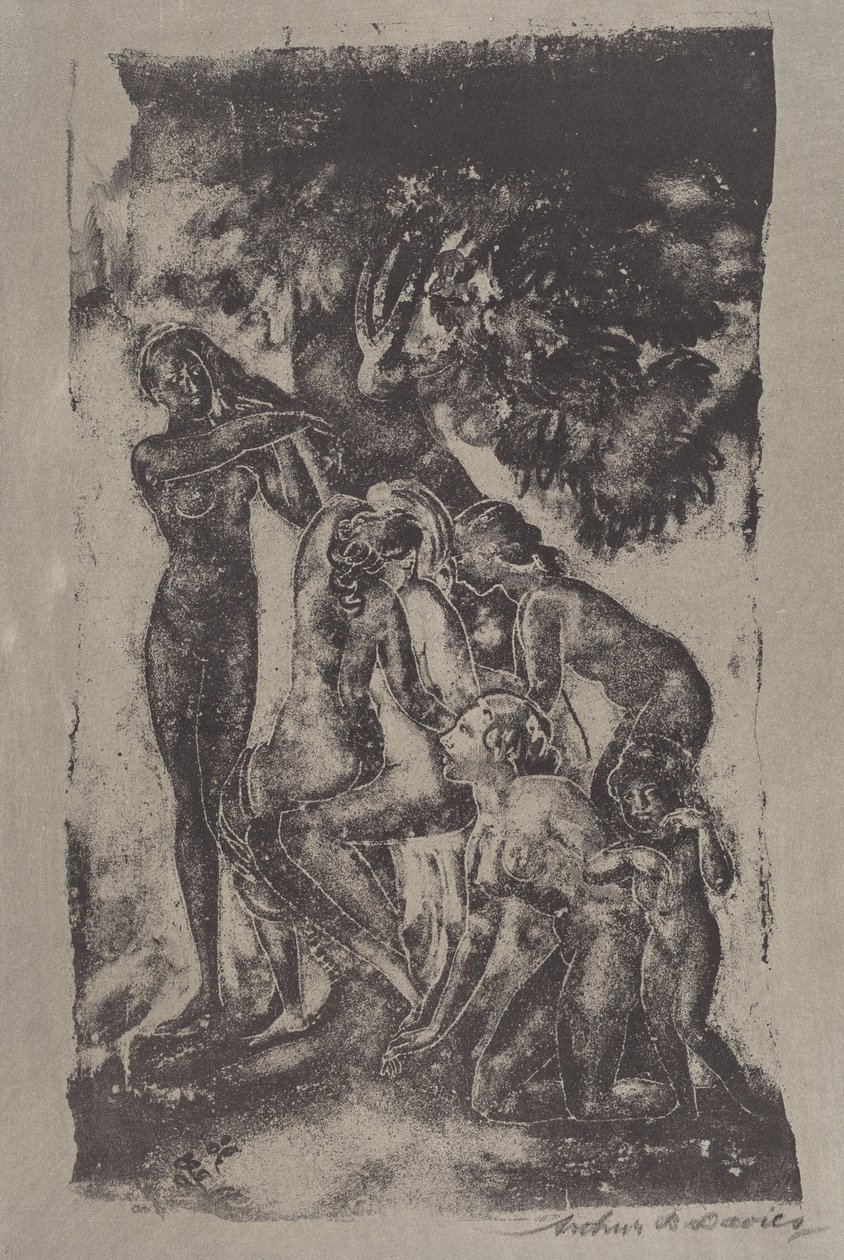Figury Ziemi autorstwa Arthur B. Davies