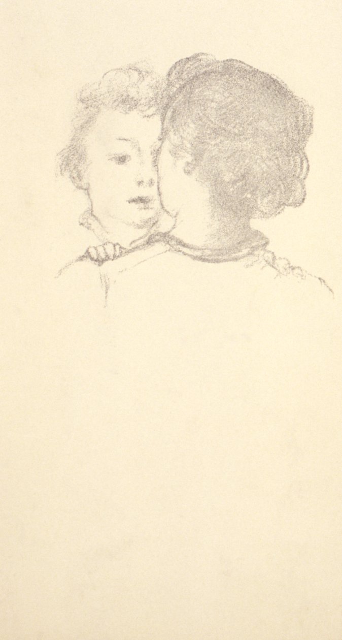 Rab (zwrócony w stronę kobiety) autorstwa Arthur B. Davies