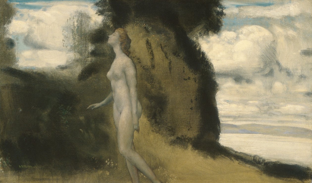 Miara snów, ok. 1908 autorstwa Arthur Bowen Davies