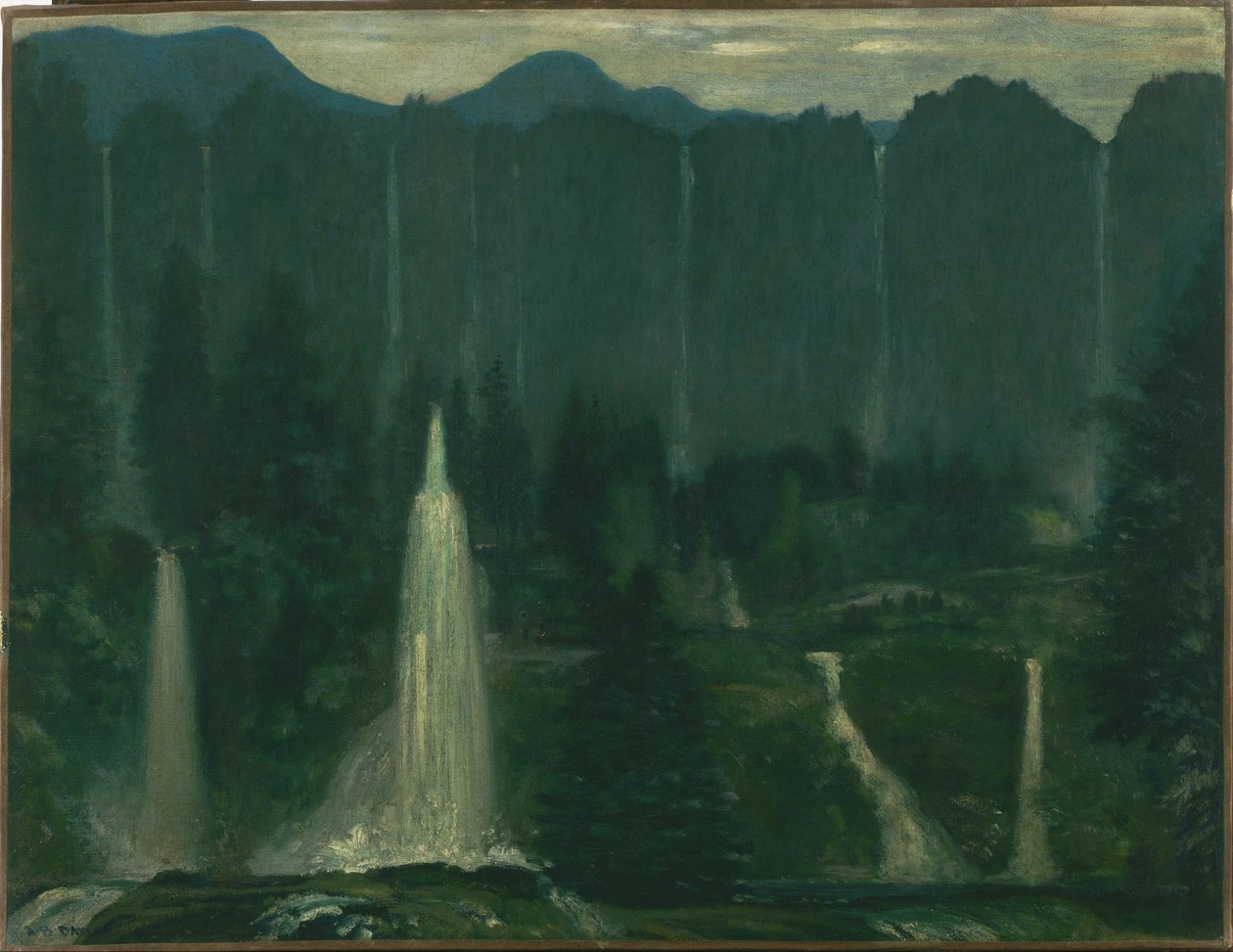 Wielkie wody autorstwa Arthur Bowen Davies