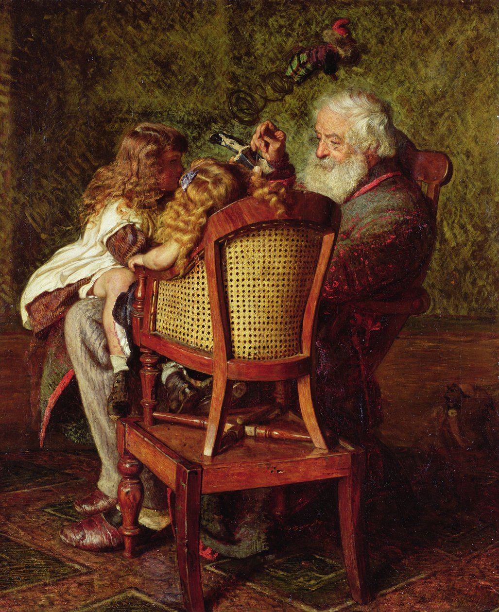 Jack-in-the-Box dziadka autorstwa Arthur Boyd Houghton
