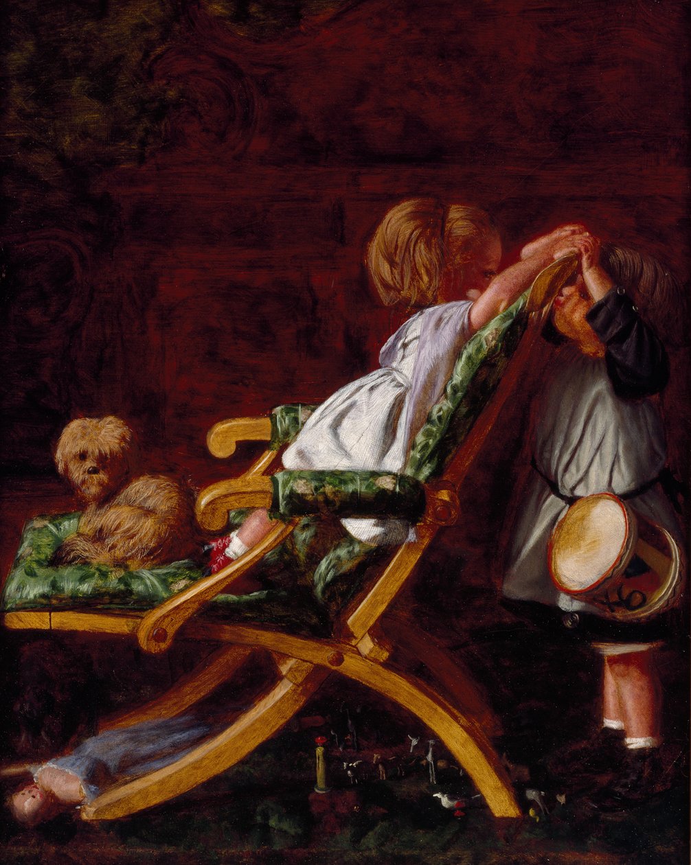 Towarzysze zabaw, 1866 autorstwa Arthur Boyd Houghton
