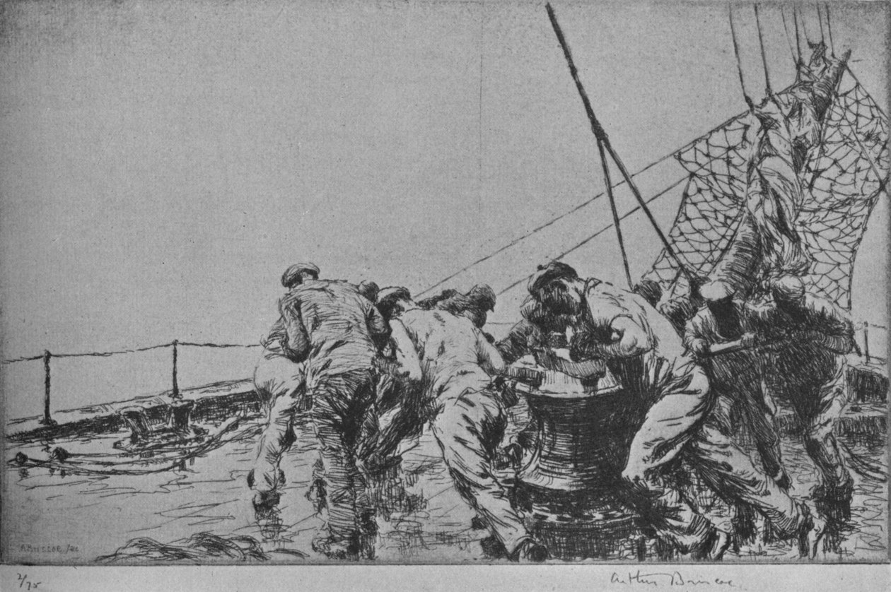 Kabestan, 1926 autorstwa Arthur Briscoe