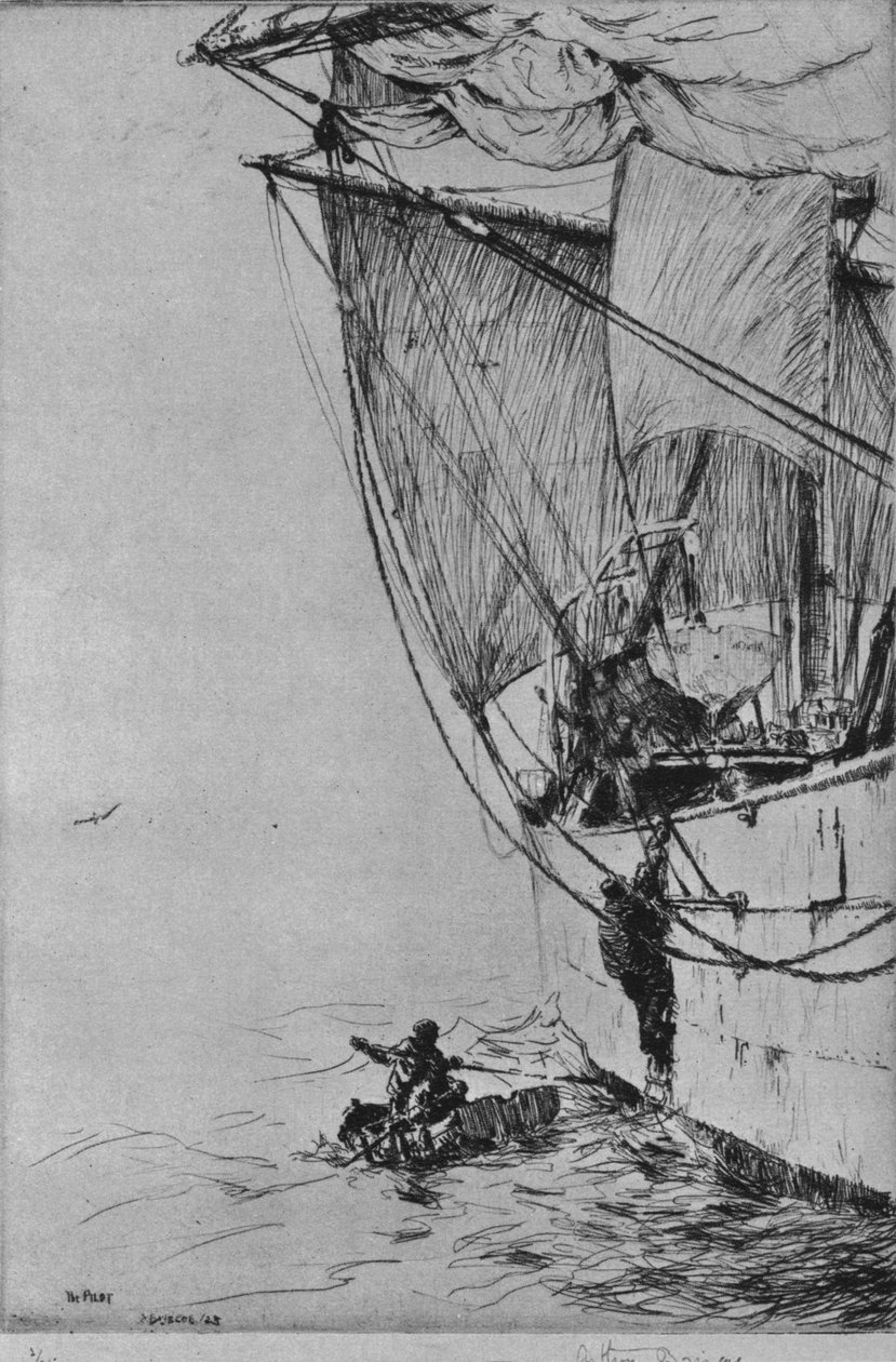 Pilot, 1925, 1926 autorstwa Arthur Briscoe