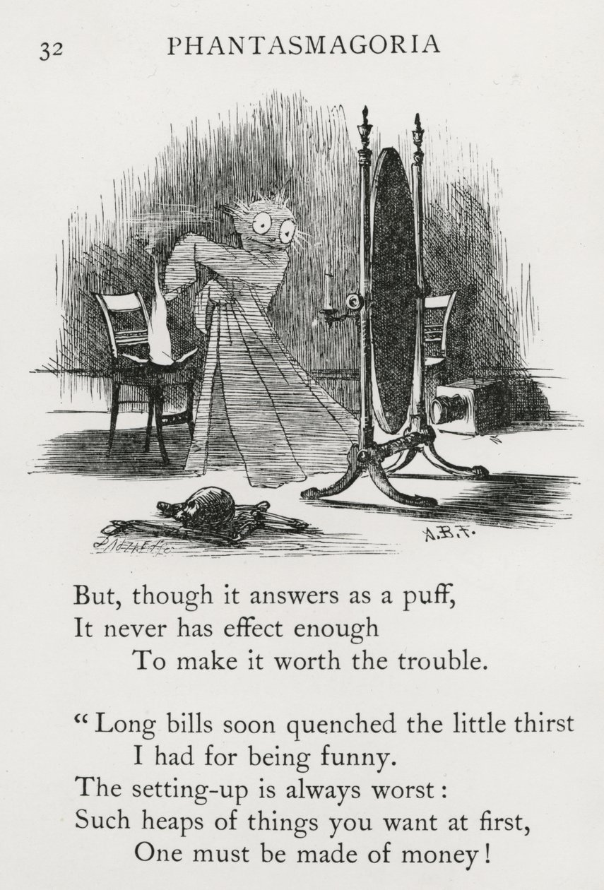 Fantasmagoria, 1911 autorstwa Arthur Burdett Frost