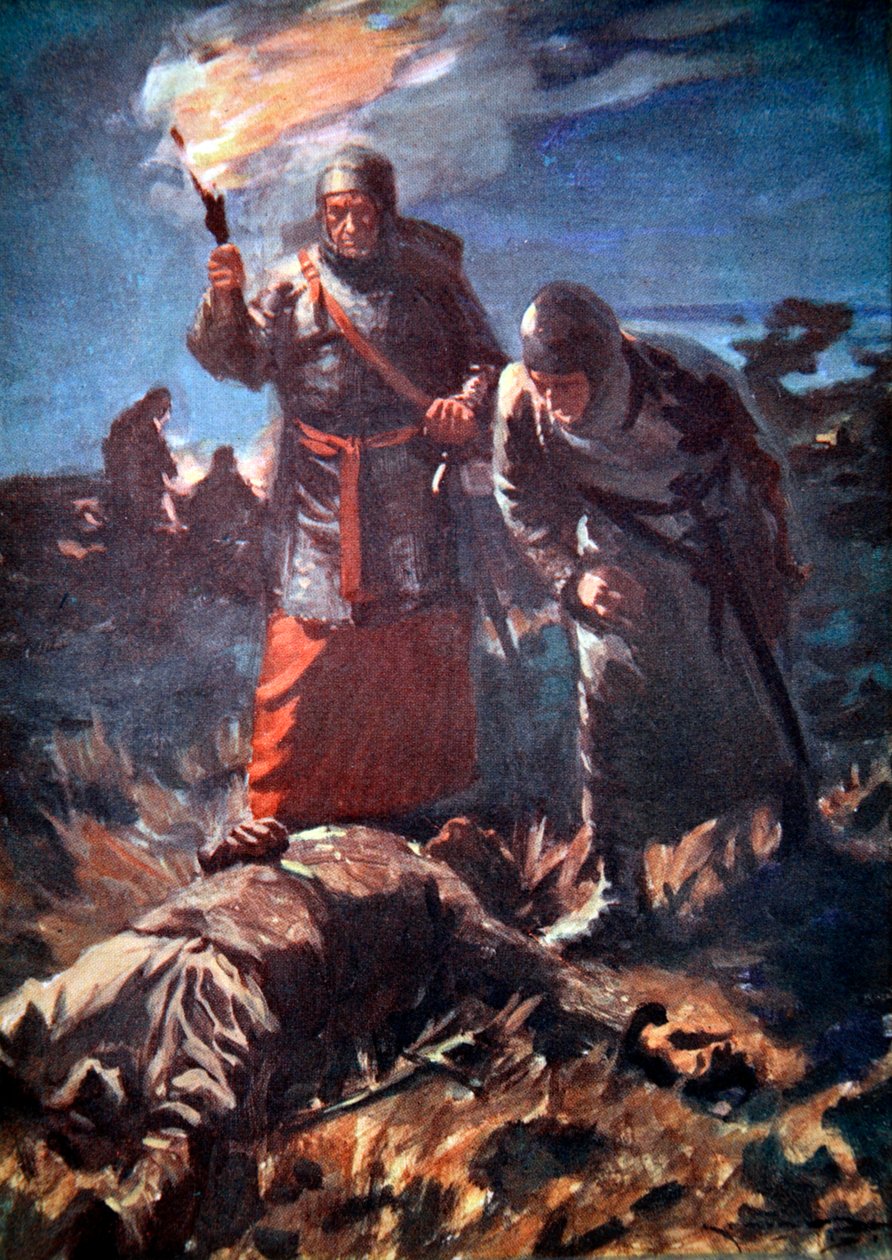 Następstwa bitwy pod Legnano, Włochy, 1176 1913. autorstwa Arthur C Michael