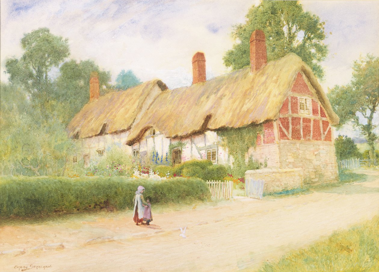 Domek Anny Hathaway autorstwa Arthur Claude Strachan