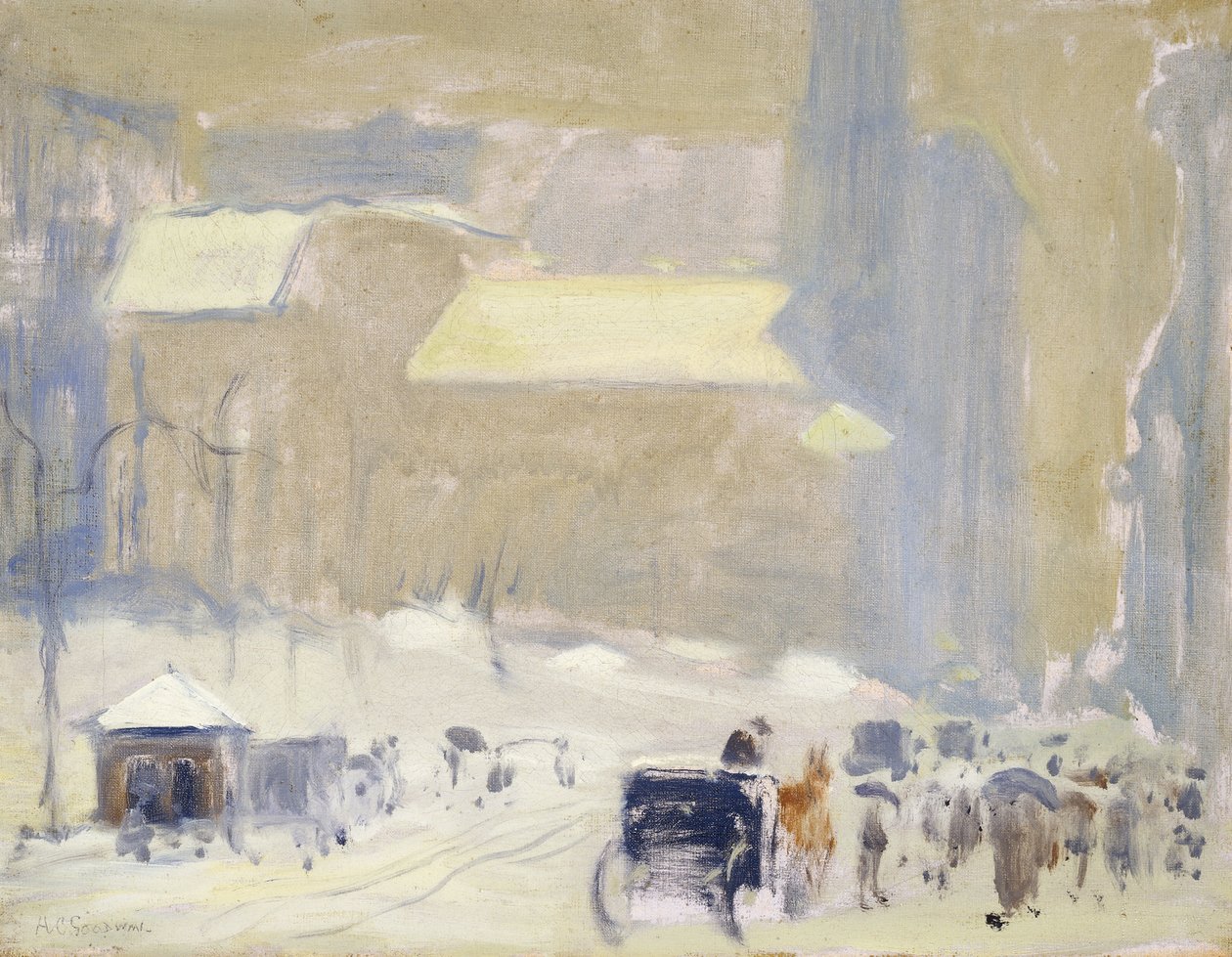 Park Street Church, Boston autorstwa Arthur Clifton Goodwin