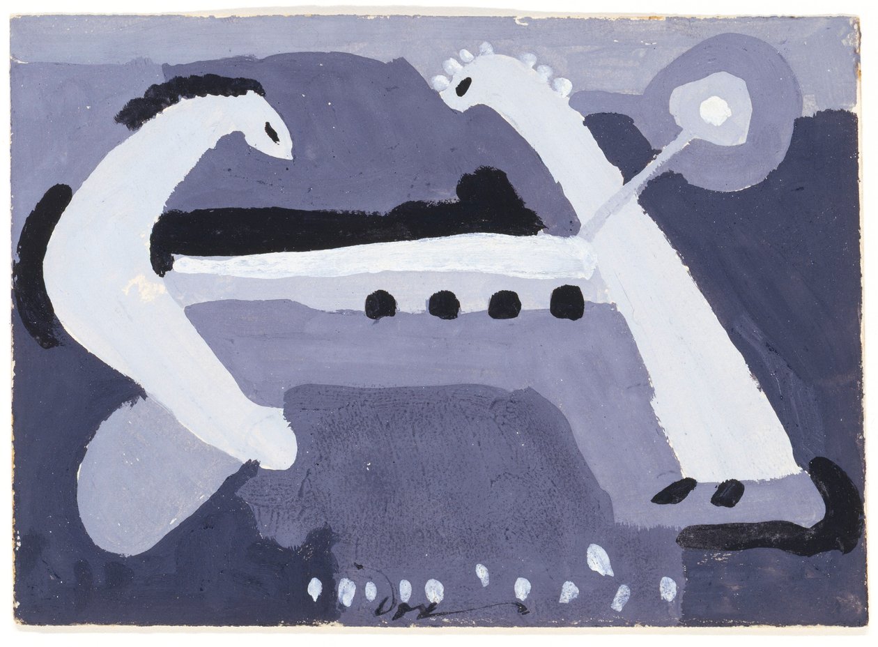 Czarno-biały autorstwa Arthur Dove
