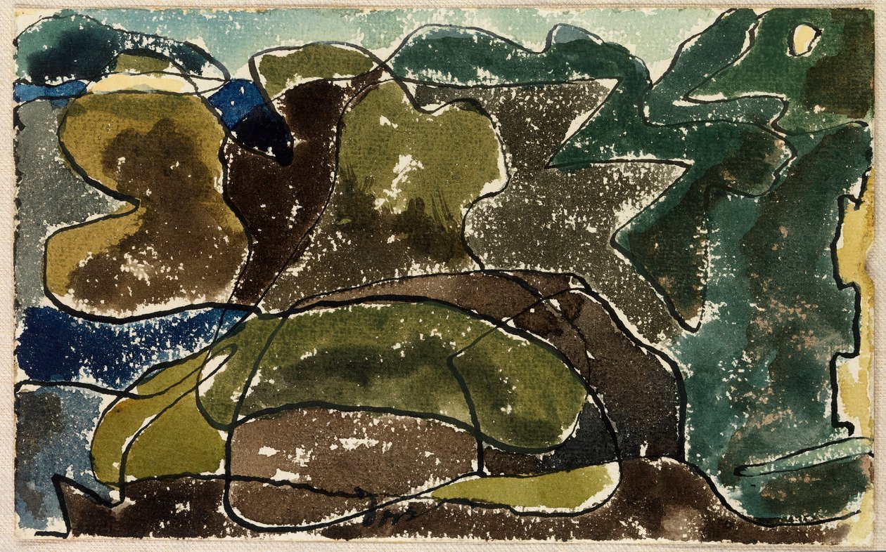 Over the Harbor, Centerport autorstwa Arthur Dove