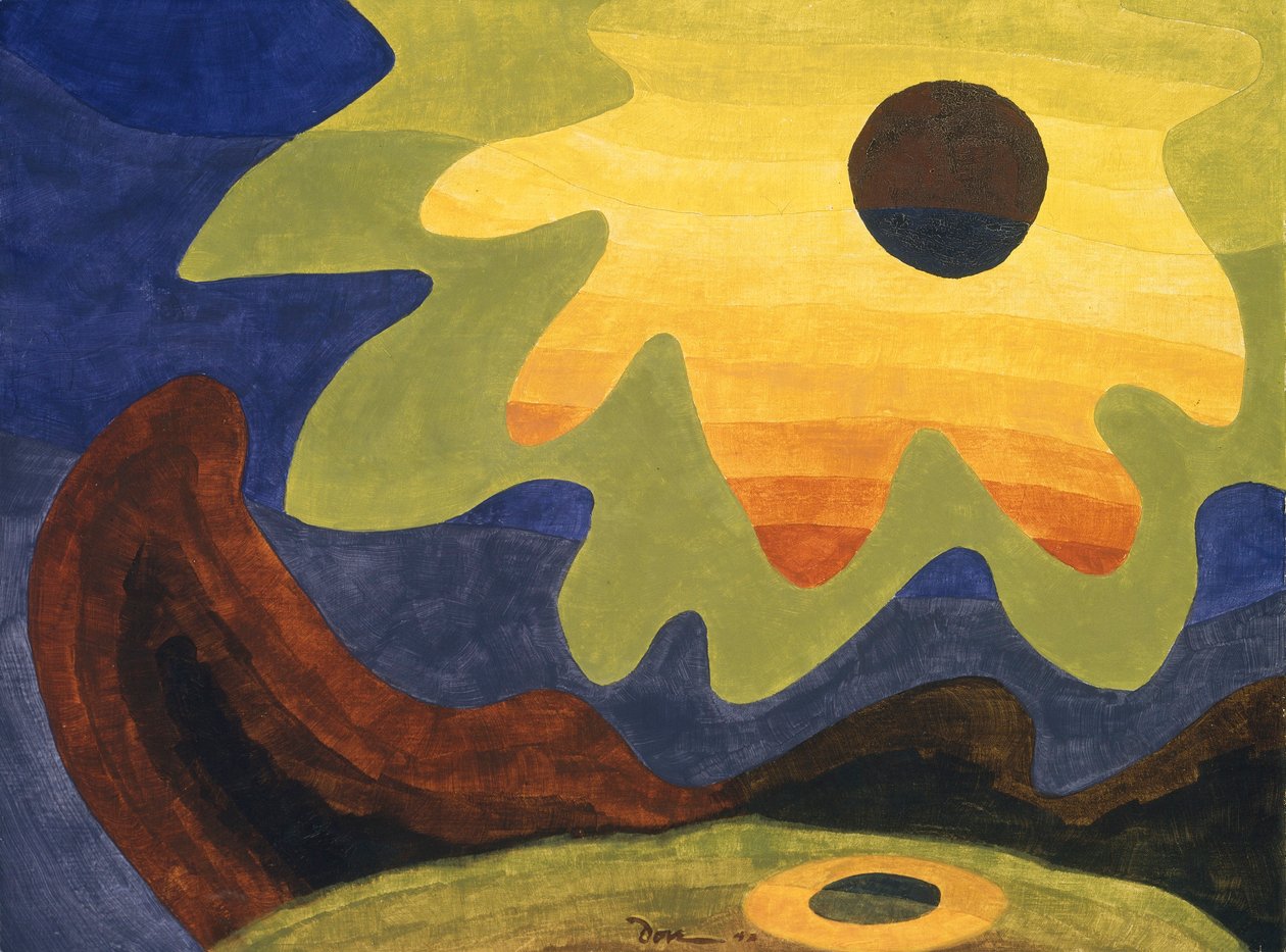 Słońce autorstwa Arthur Dove