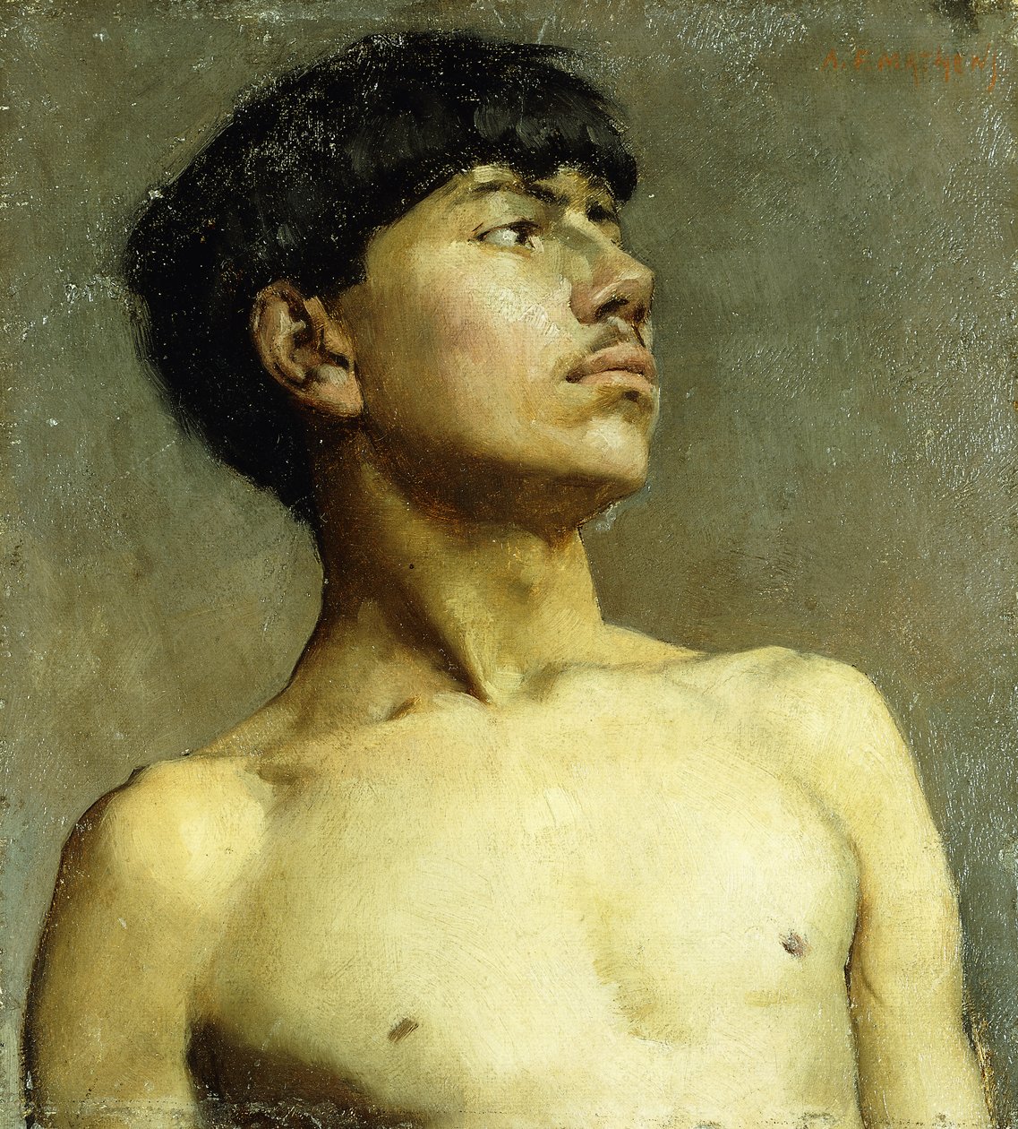 Portret Xaviera Martineza autorstwa Arthur Frank Mathews