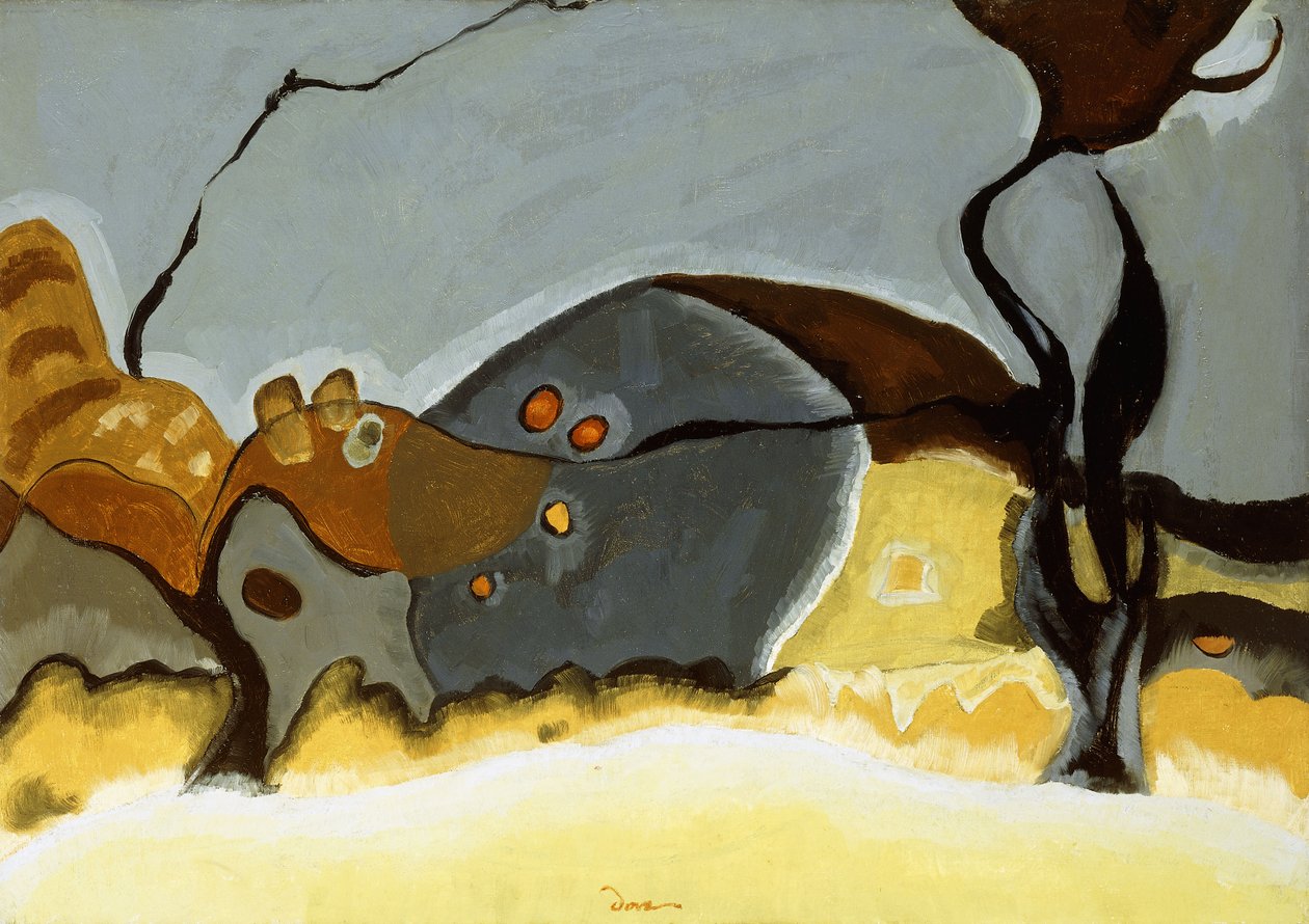 Stodoła obok autorstwa Arthur Garfield Dove