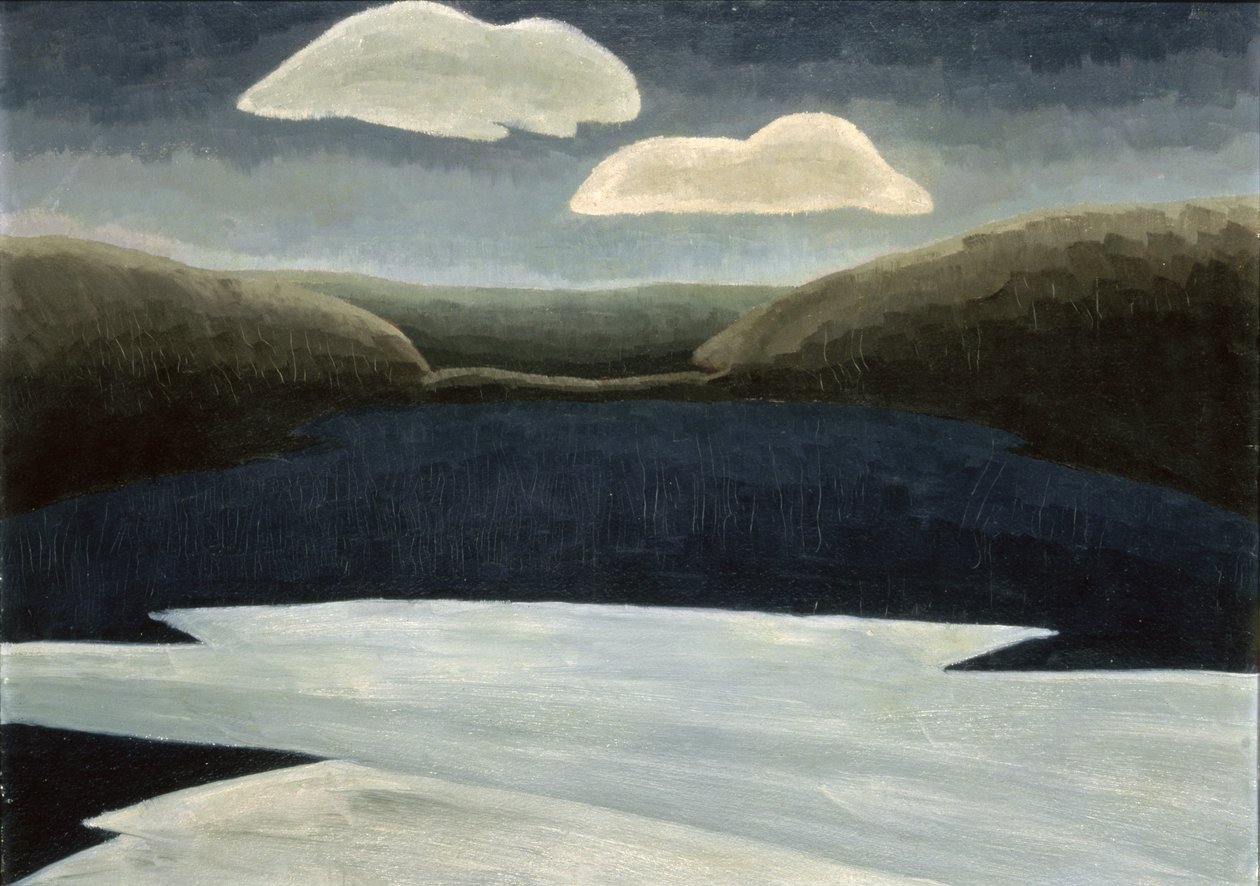Lód i chmury autorstwa Arthur Garfield Dove
