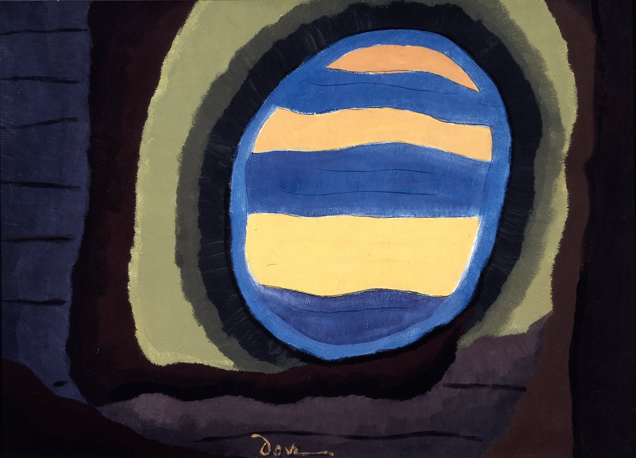 Przez okno autorstwa Arthur Garfield Dove