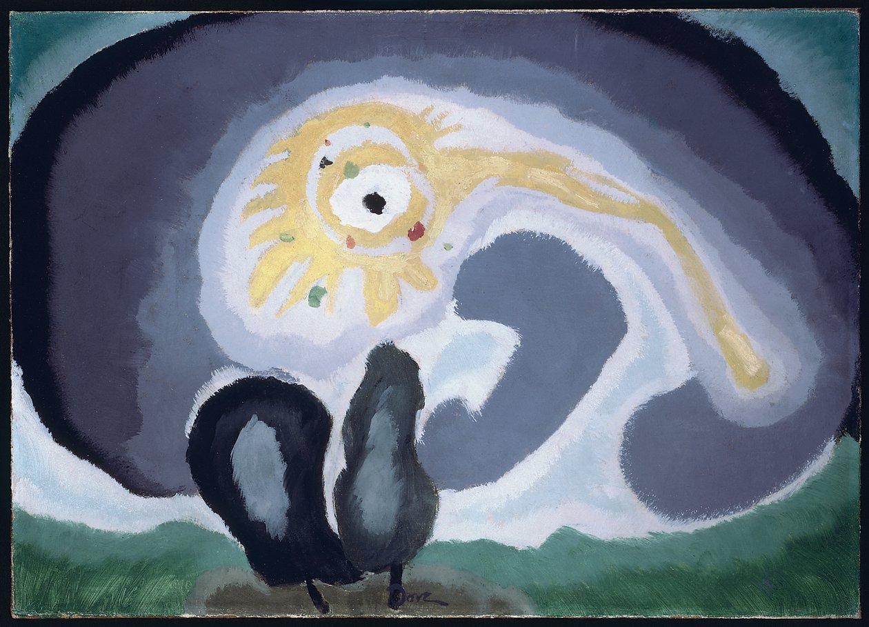 Refleksje (olej na płótnie) autorstwa Arthur Garfield Dove