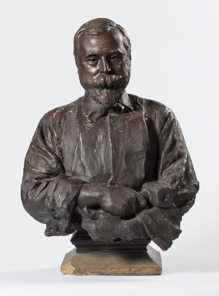 Rzeźba Thomasa Stirlinga Lee, c.1898 (brąz) autorstwa Arthur George Walker